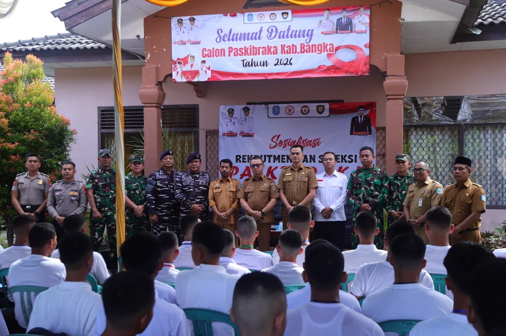 Bankesbangpol Bangka Gelar Rekruitmen dan Seleksi Paskibraka 2026