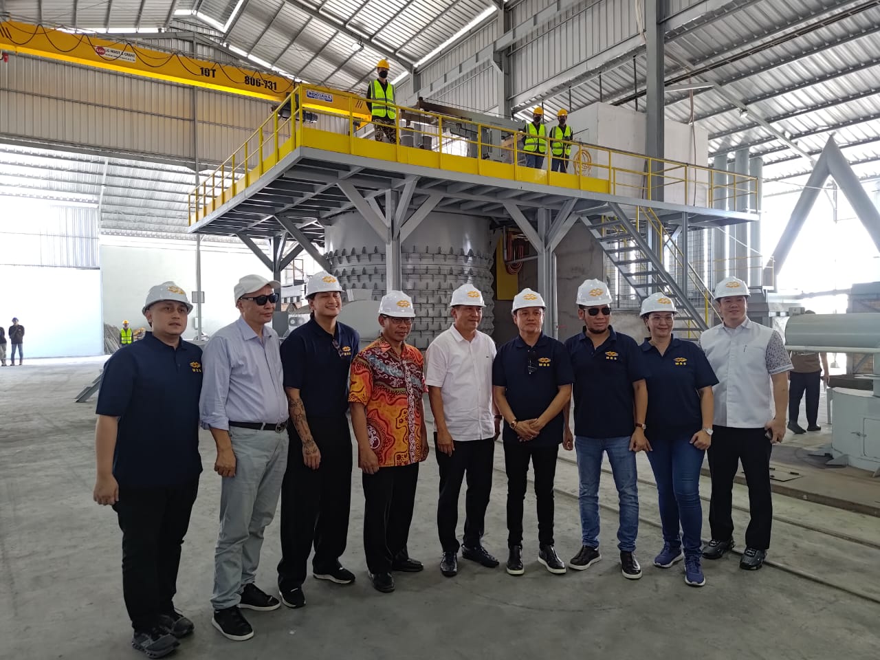 Pabrik PT. Mitra Bangka Semesta Diresmikan, Bupati Ingin Perusahaan Berdayakan Warga Lokal