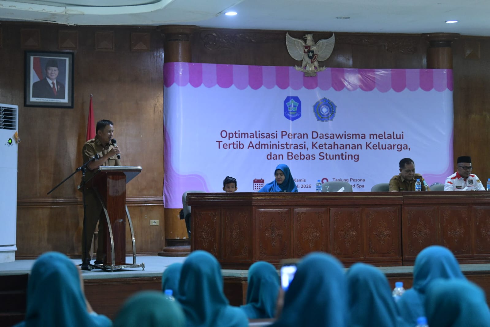 Bupati Buka Bimtek Peran Dasawisma, Dorong Percepatan 10 Program Pokok PKK